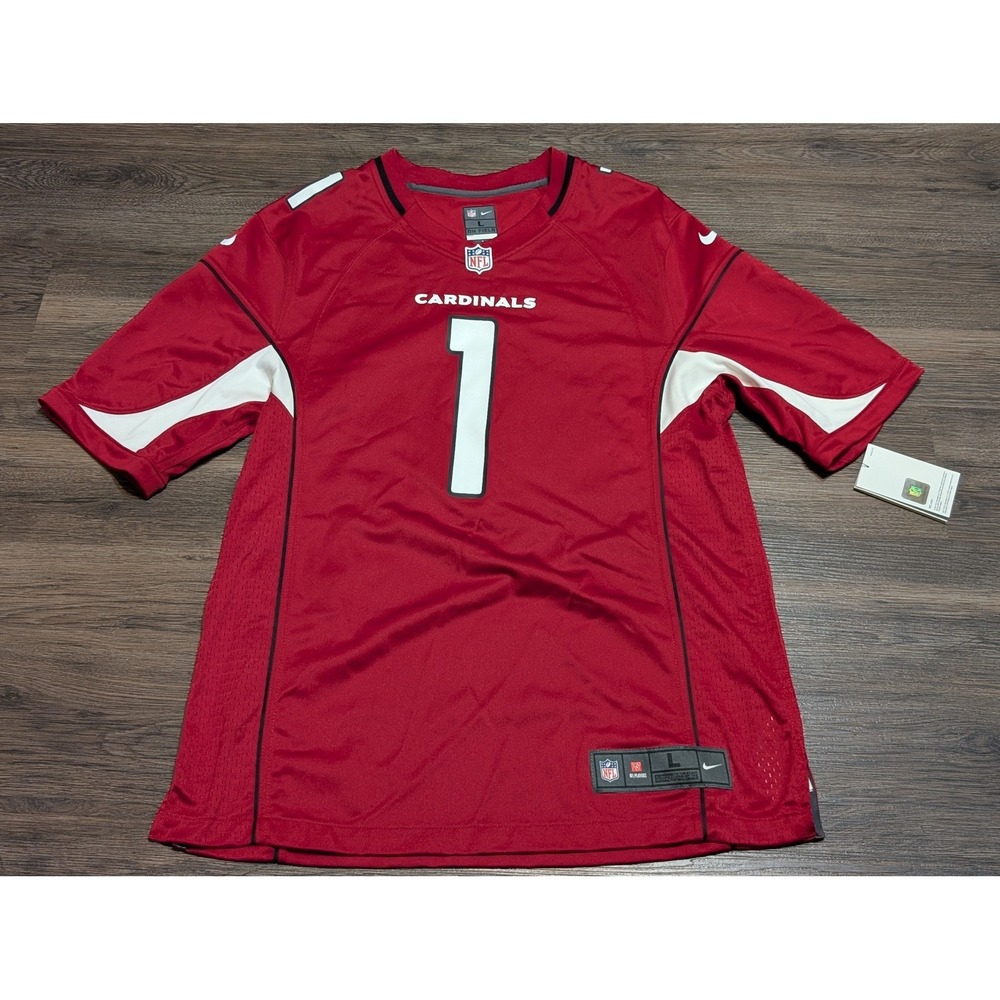 Nike Arizona Cardinals Kyler Murray NFL Football Jersey Red Number 1 Men's Large